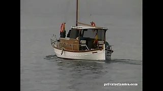 Monique and Sophie Have a Sensual Fourway on a Boat